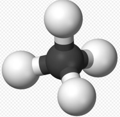 甲烷分子結構圖-紐瑞德特氣